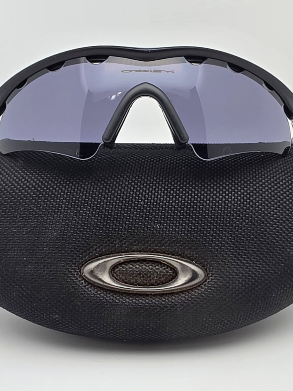 Oakley 09-624 M Frame Black Frame Vented Golf Hybrid S Slate Iridium Sunglasses